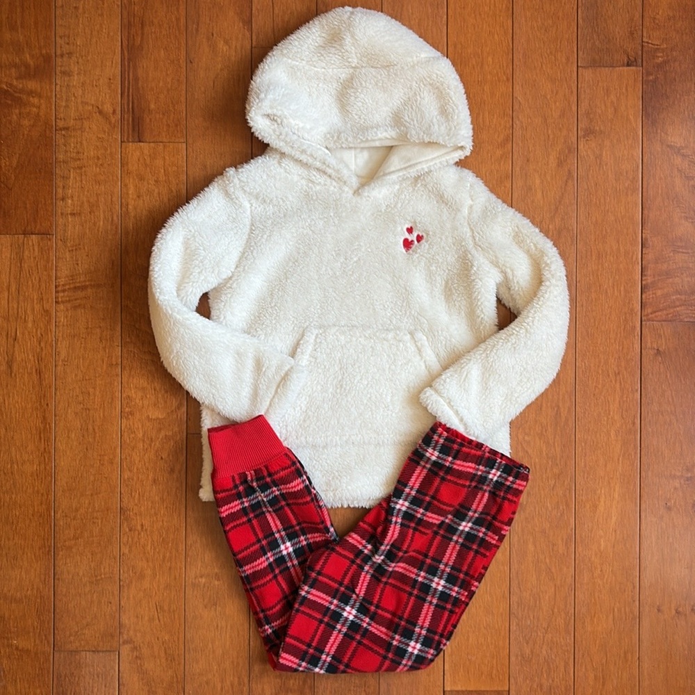 Girls Fleece Pajama Set